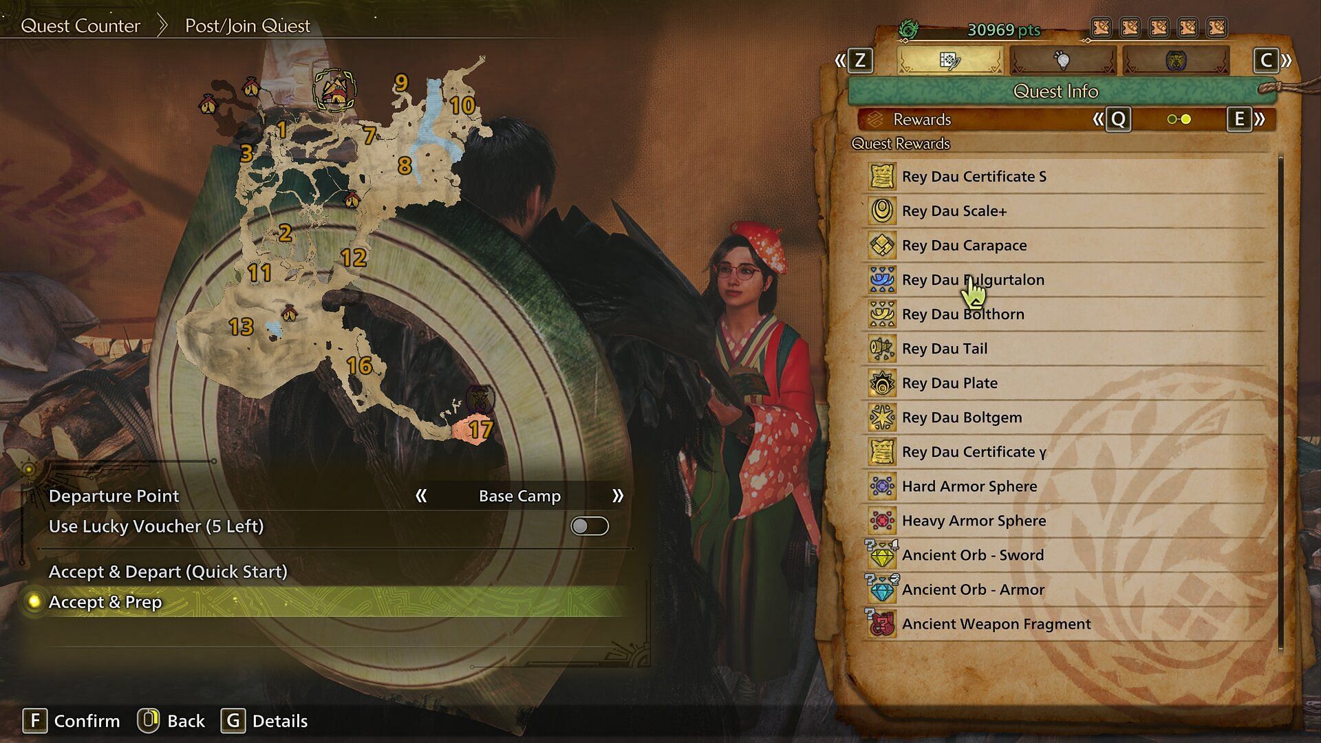 Rey Dau Certificate Gamma in Monster Hunter Wilds (Image via Sportskeeda Gaming || Capcom)