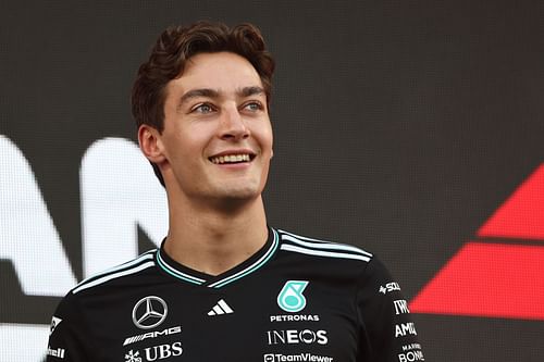 George Russell at F1 Saudi Arabian Grand Prix 2025 - Source: Getty