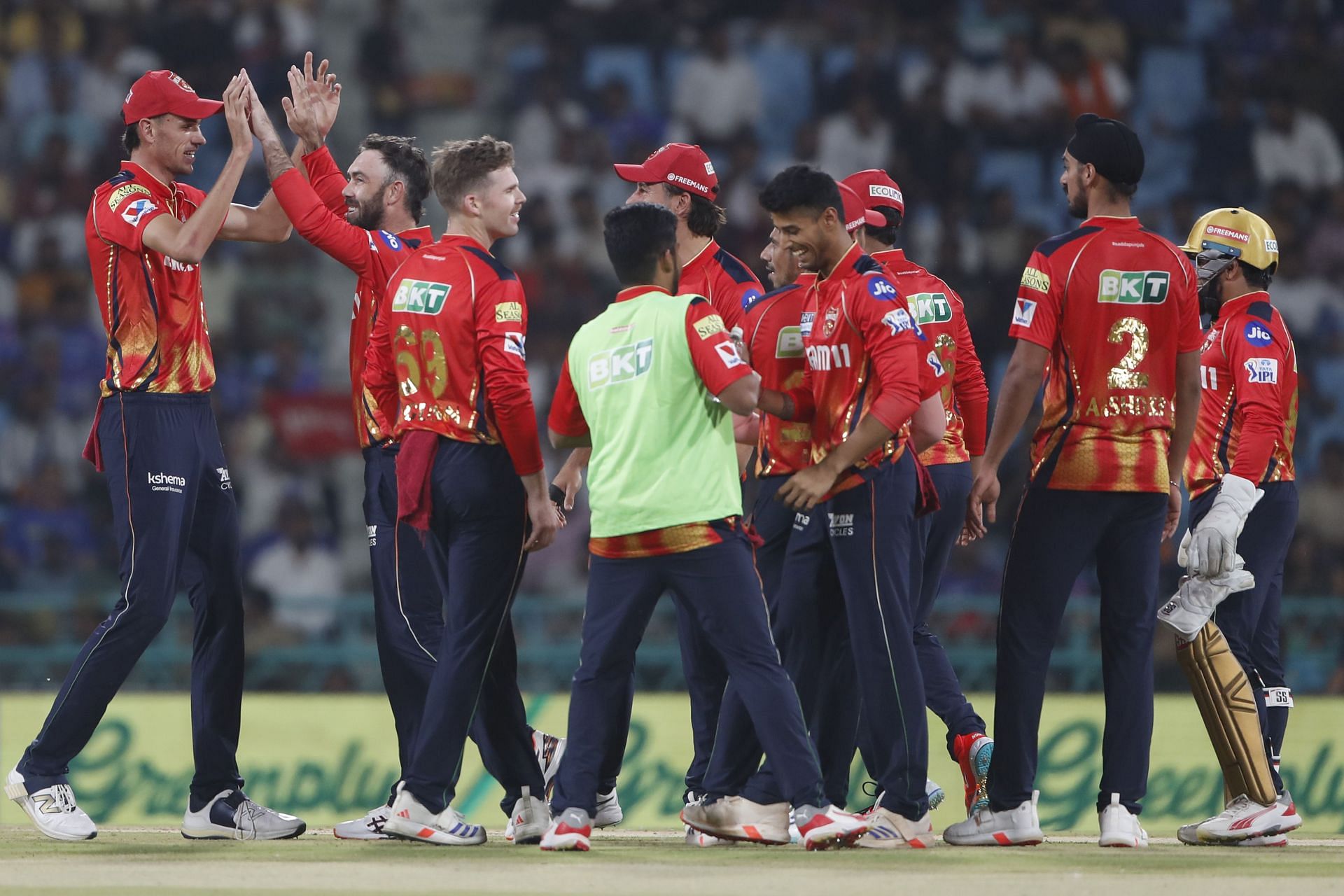 PBKS have enjoyed options galore with bat and ball in their playing XI [Credit: Getty]
