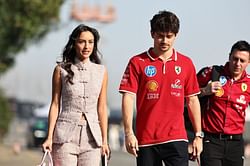 Charles Leclerc's girlfriend Alexandra Saint Mleux sets a fashion statement with her latest social media post