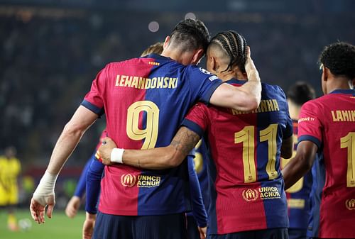 FC Barcelona v Borussia Dortmund - UEFA Champions League 2024/25 Quarter Final First Leg - Source: Getty