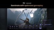 L'U7 est également livré avec une barre de jeu dédiée pour optimiser les performances du jeu (Image via Hisense)