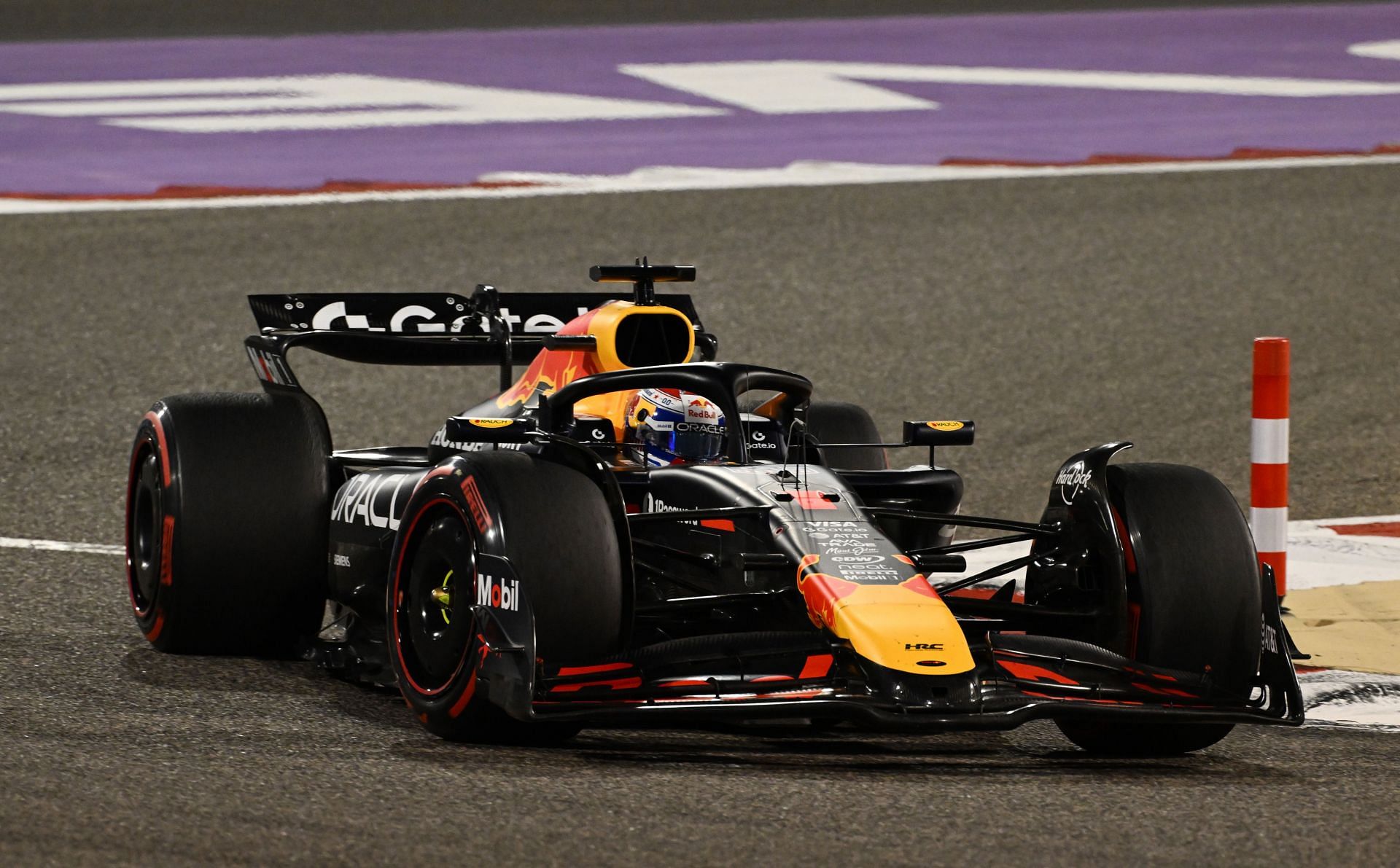 Max Verstappen of Red Bull during Bahrain GP - Source: Getty