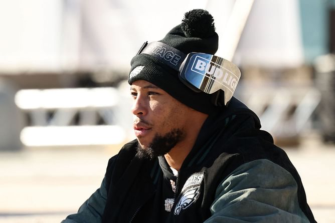 Saquon Barkley claps back after facing heat for RB's golf session with Donald Trump