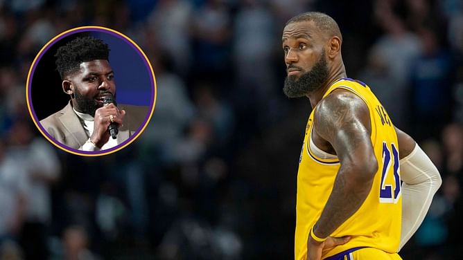 Emmanuel Acho casts doubt on LeBron James's focus with public callout following Game 3 loss: "It was odd"