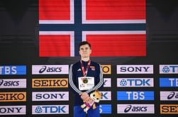 Absent from Grand Slam Track Jakob Ingebrigtsen spends time with daughter and wife as he reaches Sierra Nevada for training