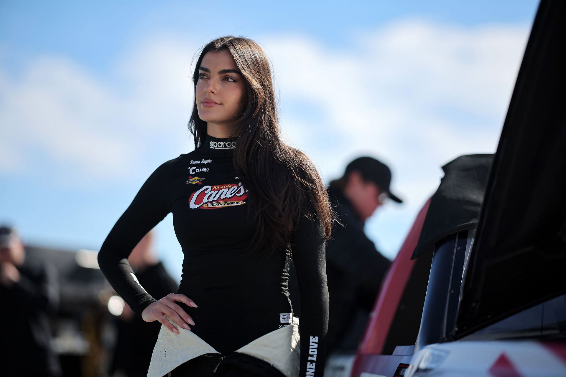 HAMPTON, GEORGIA - FEBRUARY 21: Toni Breidinger #5 driver of the Women