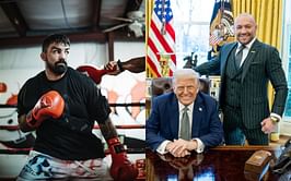 Mike Perry not a fan of Conor McGregor's buzz cut when the Irishman met Donald Trump at the White House: "When I was 19, I did that"
