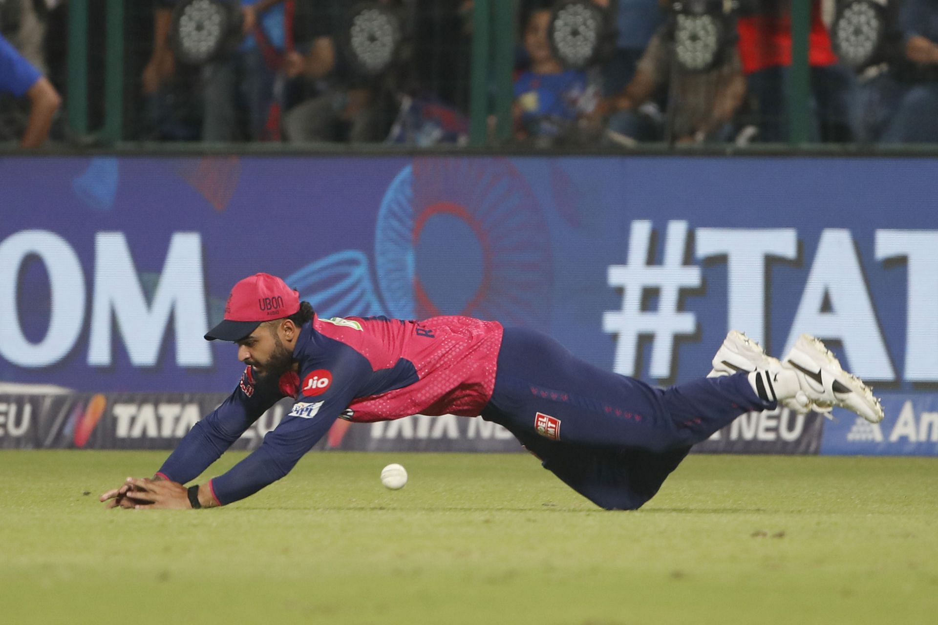 Riyan Parag has put down several crucial catches this season [Credit: Getty]