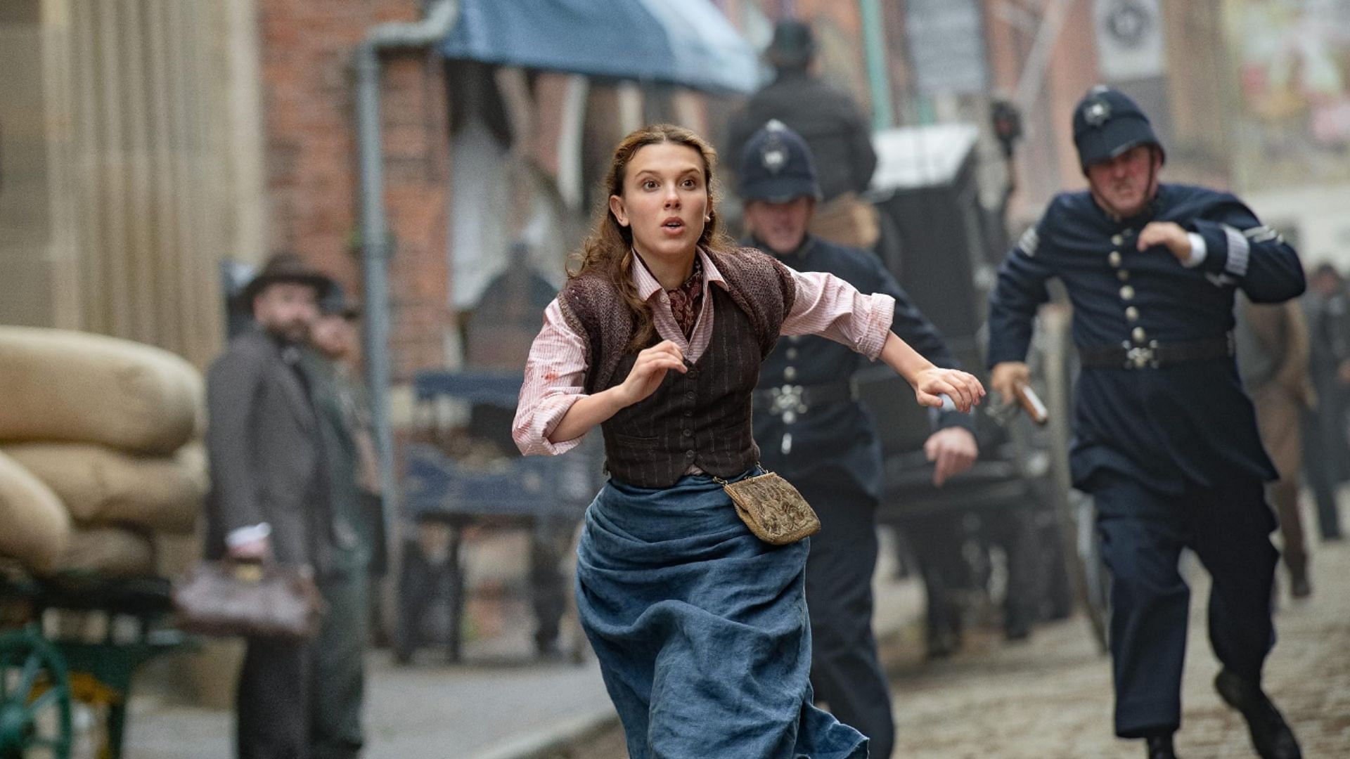A still from Enola Holmes