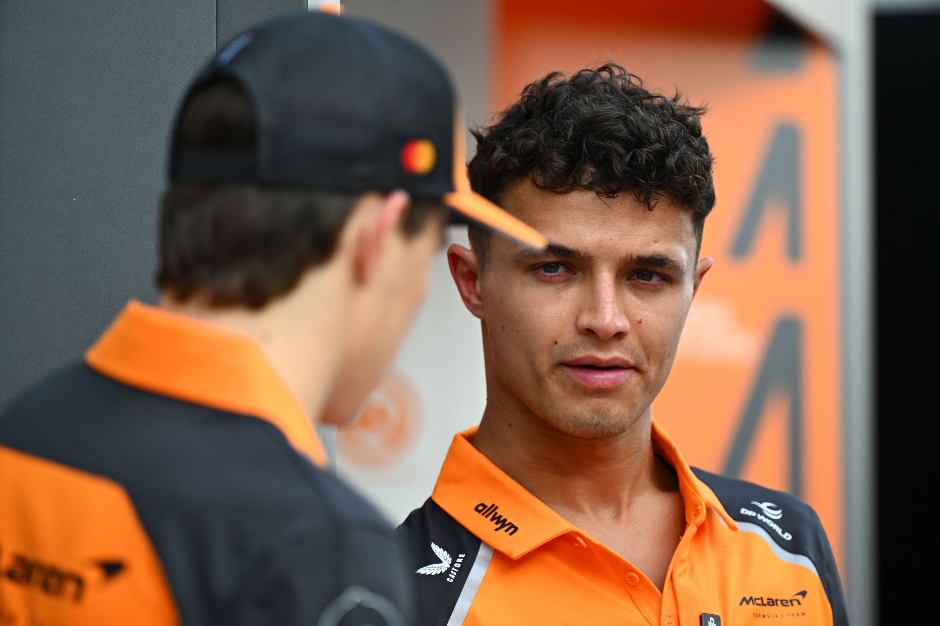 Oscar Piastri (L) and Lando Norris (R) at the F1 Grand Prix of Saudi Arabia - Source: Getty