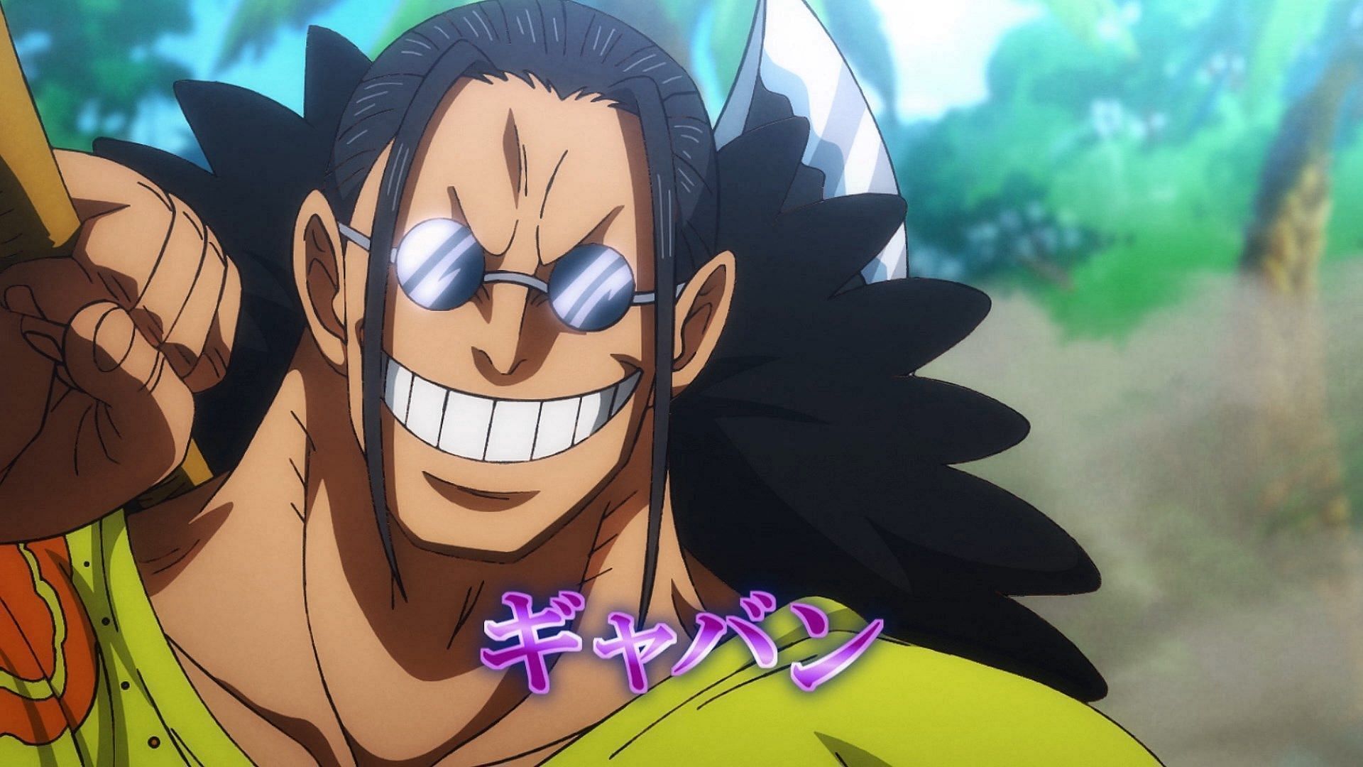 Scopper Gaban moves to save his son in One Piece chapter 1147 (Image via Toei Animation)