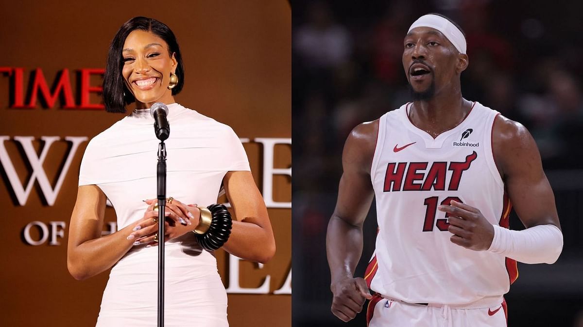 Kate Martin and Sydney Colson’s Bam Adebayo joke sends A'ja Wilson into laughter