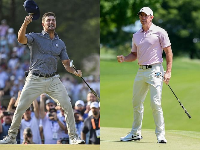 Rory McIlroy vs Bryson DeChambeau: Wins, major championships, lowest scores and more explored