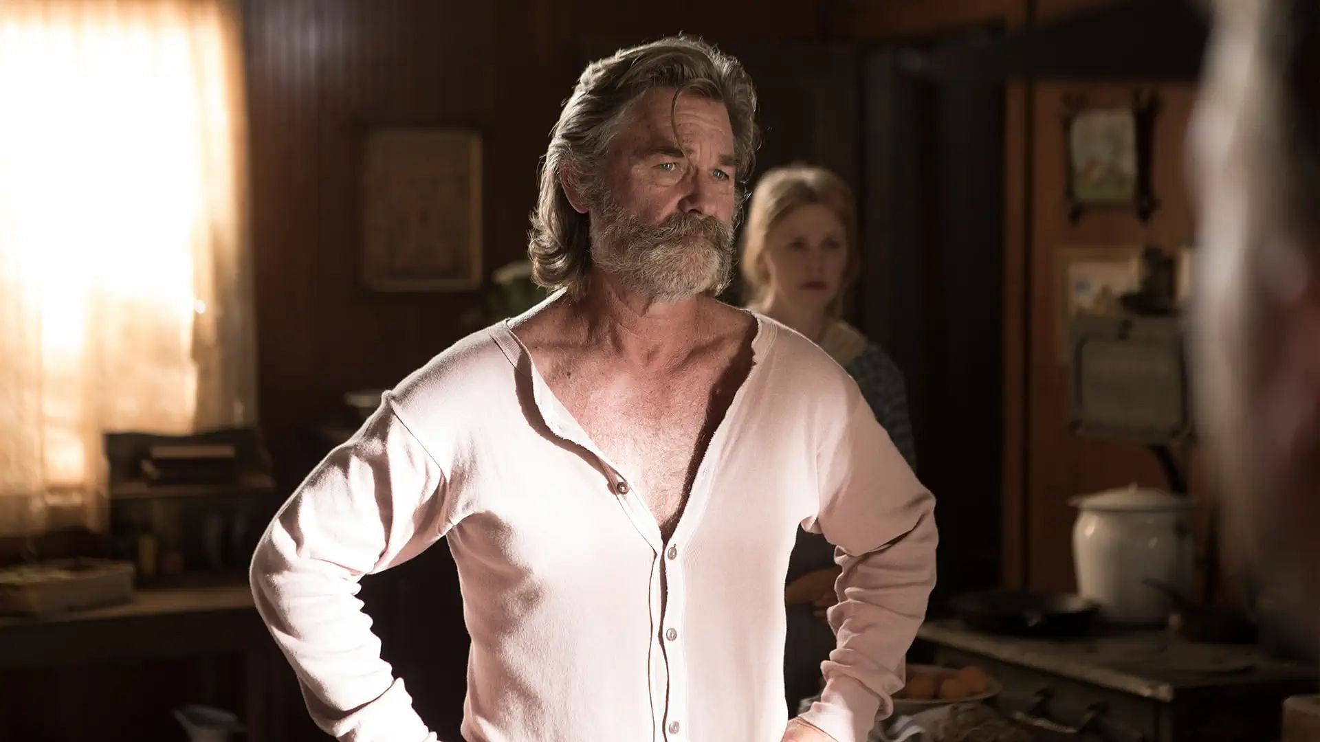 A sheriff leads a posse to rescue captives from a cannibal tribe in the wilderness (Image via Prime Video)