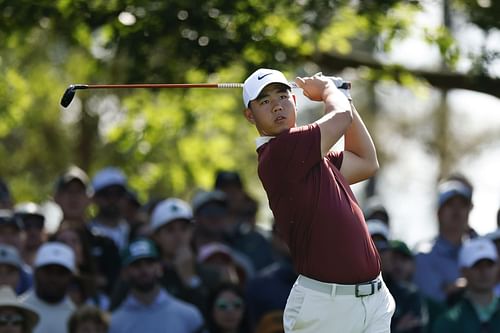 Tom Kim at The Masters 2025- Source: Getty
