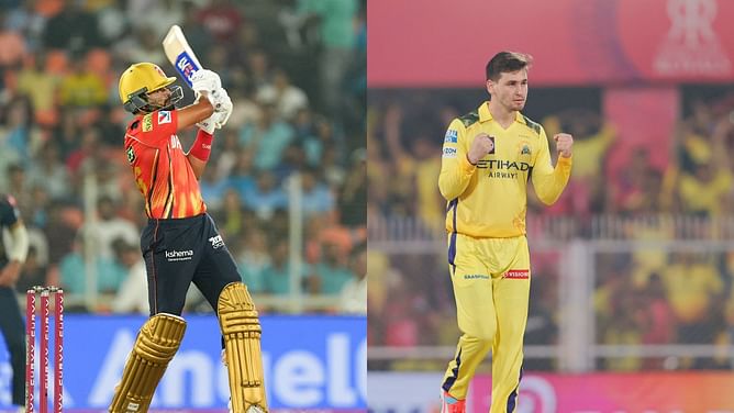 Picking a combined PBKS-CSK playing 11 with impact sub ahead of IPL 2025 clash ft. Shreyas Iyer & Noor Ahmad