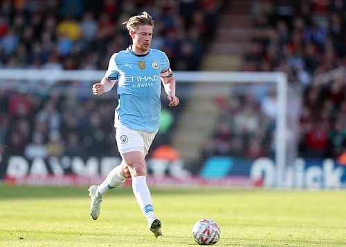 Manchester City midfielder Kevin De Bruyen