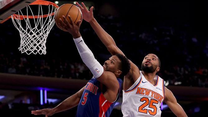 "Minutes?" - Malik Beasley takes major shot at Knicks HC after fan claims Mikal Bridges is "going for 44" in Game 6