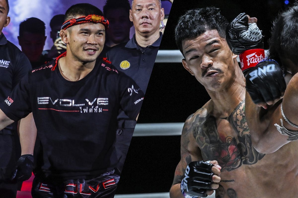 Nong-O (L) and Kongthoranee (R) | Image by ONE Championship