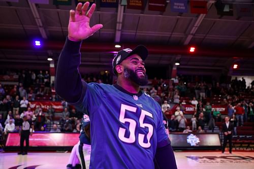 Brandon Graham during St. Bonaventure v Saint Joseph - Source: Getty
