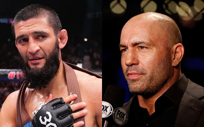 Joe Rogan comments on "psychopath" Khamzat Chimaev making himself ill by training through COVID: "He trains like a Wolverine"