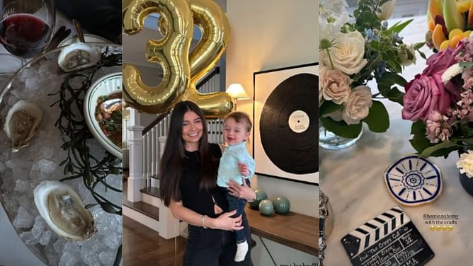 In Photos: Jordan Binnington's wife Cris celebrates her 32nd birthday with family and friends
