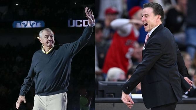 "4-500 people in the stands and 15 fights a game": Despite long term rivalry, Rick Pitino once showed respect to UConn legend Jim Calhoun
