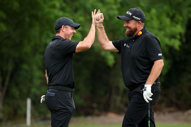 How did Rory McIlroy & Shane Lowry perform in Round 1 of the 2025 Zurich Classic?