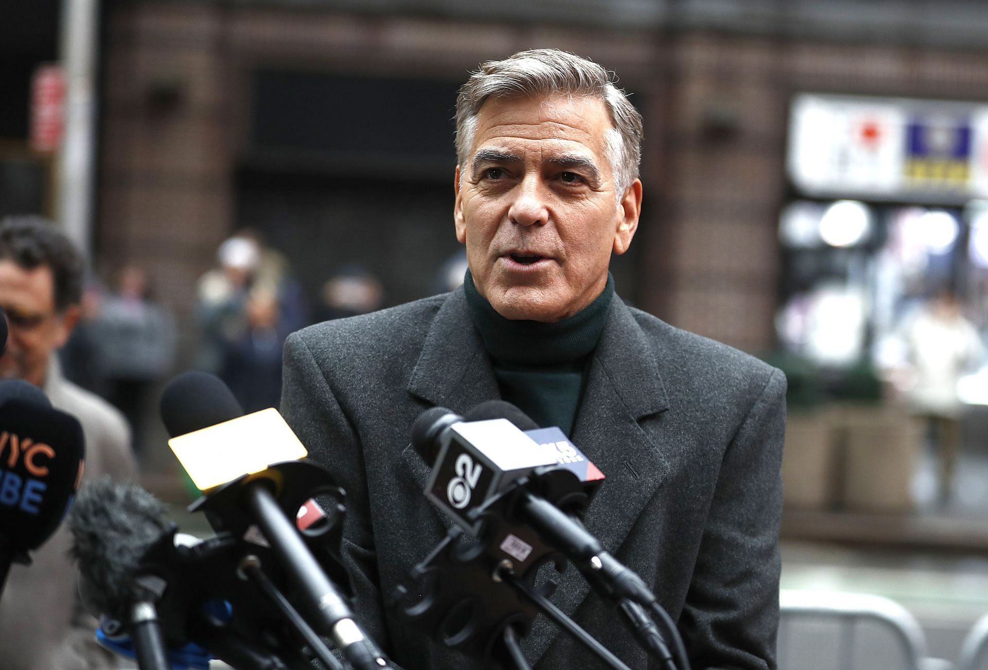 George Clooney Announces The Complete Broadway Cast Of &quot;Good Night, And Good Luck&quot; - Source: Getty