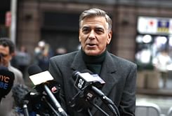 "I don't care": George Clooney responds to Donald Trump calling him a "fake movie actor"