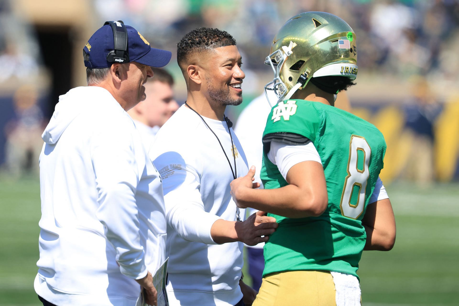 94th Annual Notre Dame Blue-Gold Spring Game - Source: Getty