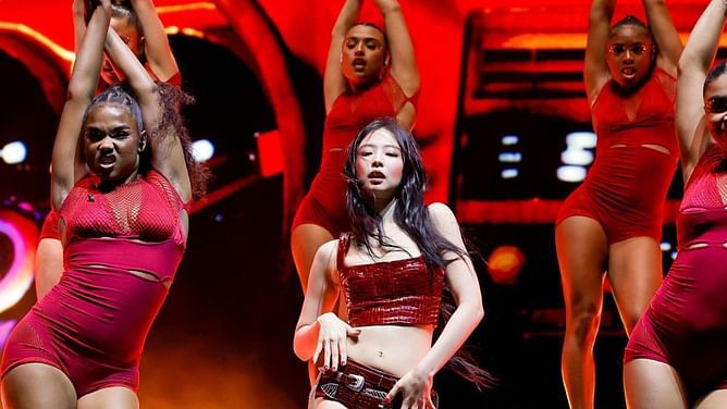 “The biggest female idol in K-pop” — Internet stunned as BLACKPINK Jennie draws one of the biggest crowds at Coachella 2025
