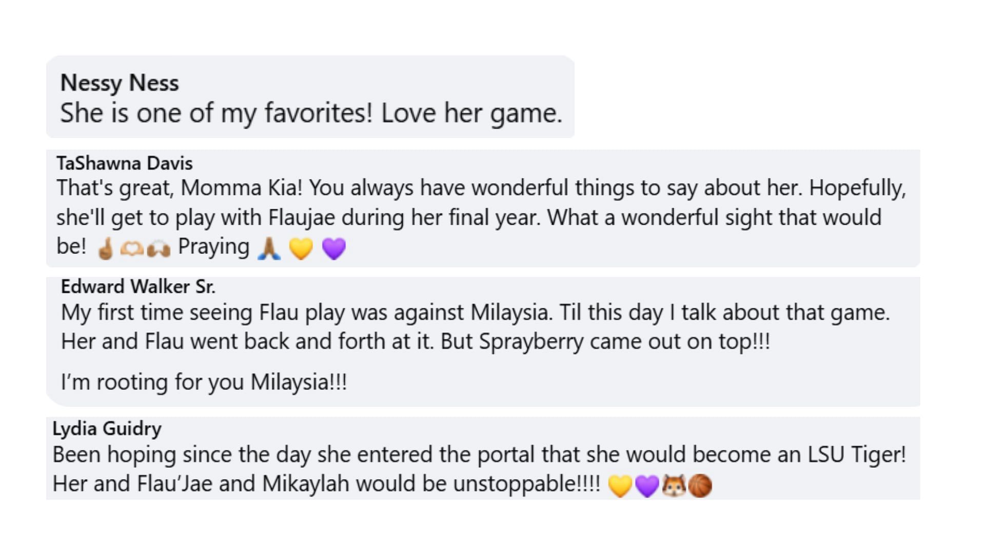 Fan Reactions No. 2 (image Source: Kia J. Brooks&#039; Facebook page)