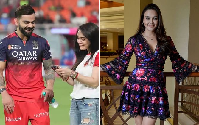 "We were showing each other pictures of our children" - Preity Zinta reveals story behind viral picture with Virat Kohli during IPL 2025
