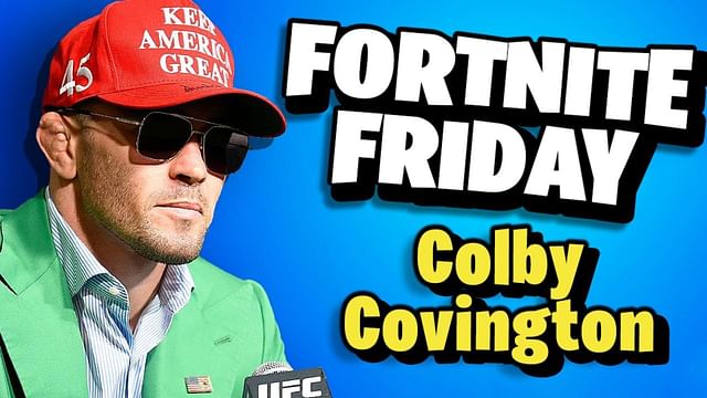 ConnorEatsPants announces Fortnite Friday with Colby Covington (Image via @ConnorEatsPants/X)