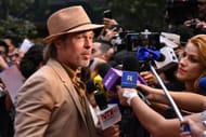 Brad Pitt during Once Upon A Time In Hollywood film premiere in Mexico (Image via Getty)