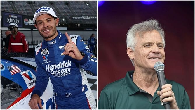 NASCAR veteran cracks up over Kyle Larson’s no-filter morning routine