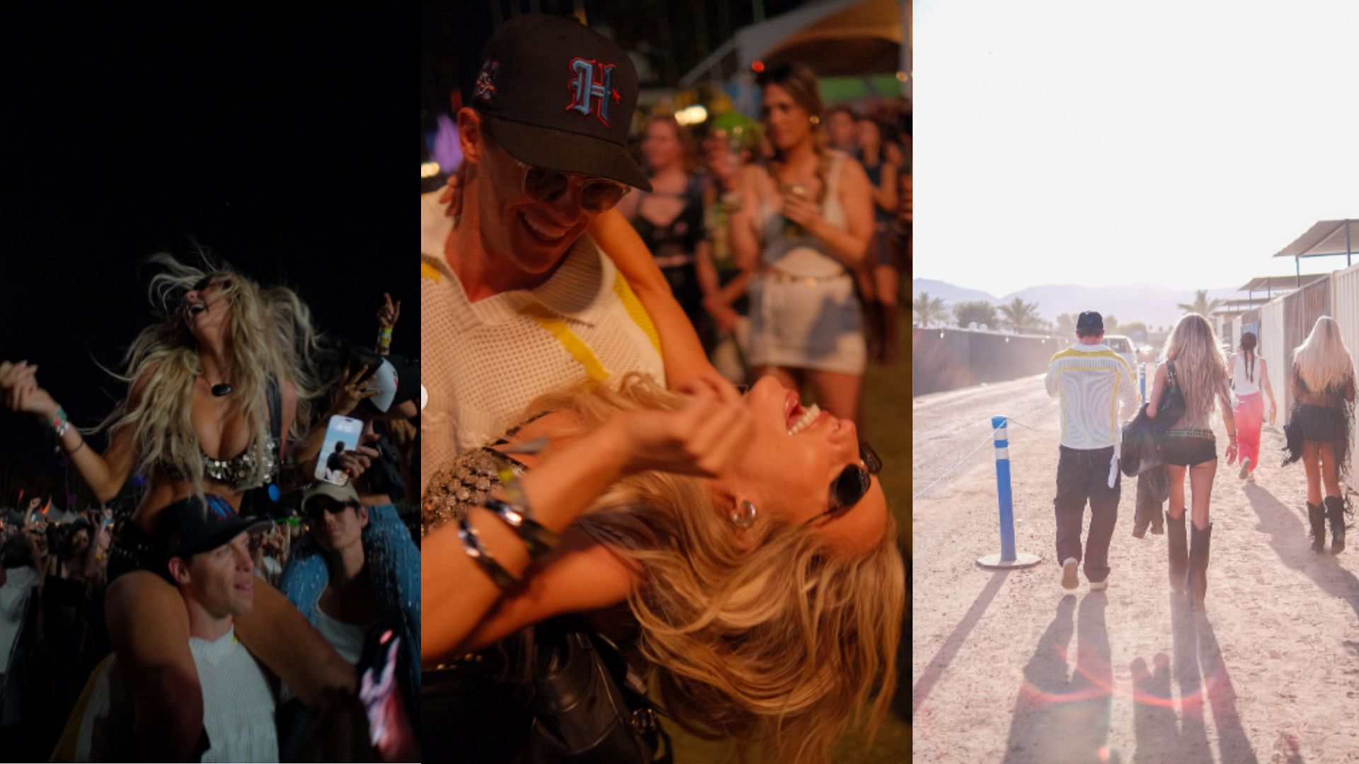 Alix Earle and Braxton Berrios attended the first weekend of 2025 Coachella. (Photos via Alix Earle&#039;s Instagram)