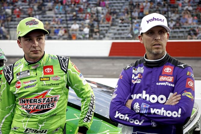 Christopher Bell pays the price of being ‘at the mercy’ of Denny Hamlin at Talladega