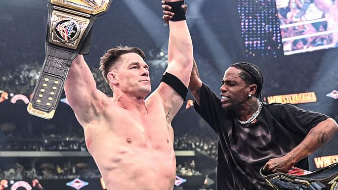 The Rock breaks silence on Travis Scott's involvement in the main event of WWE WrestleMania 41