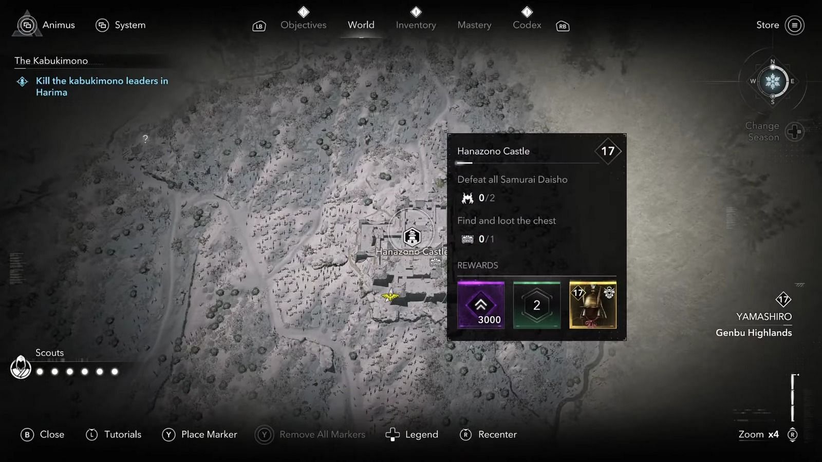 A screenshot from Assassin&#039;s Creed Shadows (Image via Ubisoft || YouTube/@Kibbles Gaming)