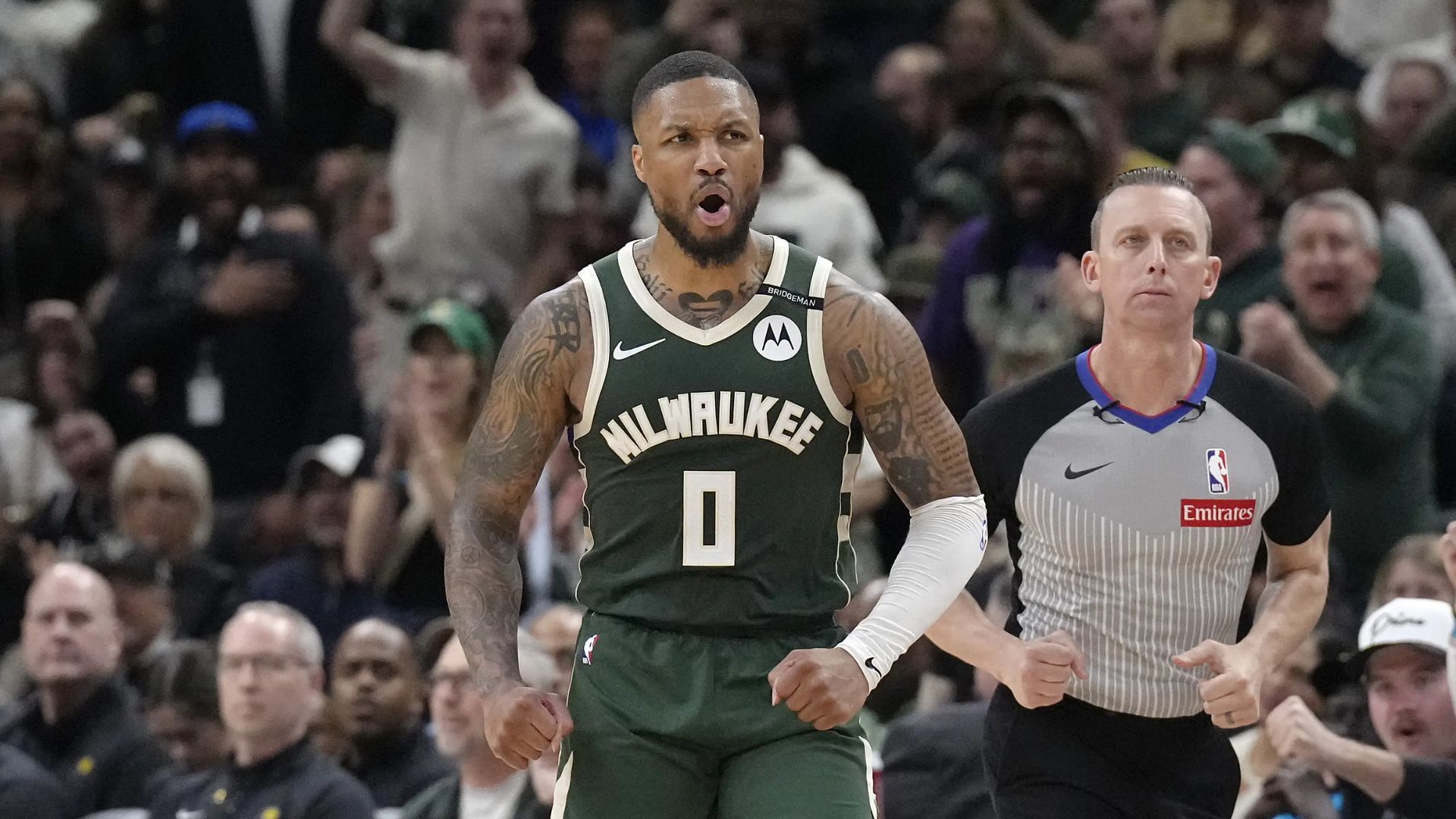What happened to Damian Lillard in Game 4? (Photo: IMAGN)