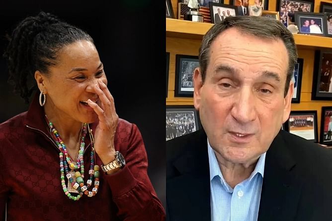 “I call Coach K”: When Dawn Staley talked about painful time after her sister was diagnosed with cancer