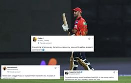 "Ashwin Anna owning Maxwell in Yellow jersey is permanent" - Fans troll Aussie star for another low score in PBKS vs CSK IPL 2025 clash