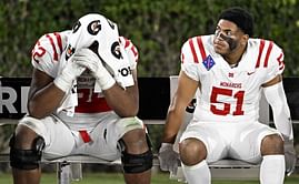 Chris Henry Jr. and Kayden Dixon-Wyatt share their reactions as Mater Dei teammate Tomuhini Topui makes major USC decision