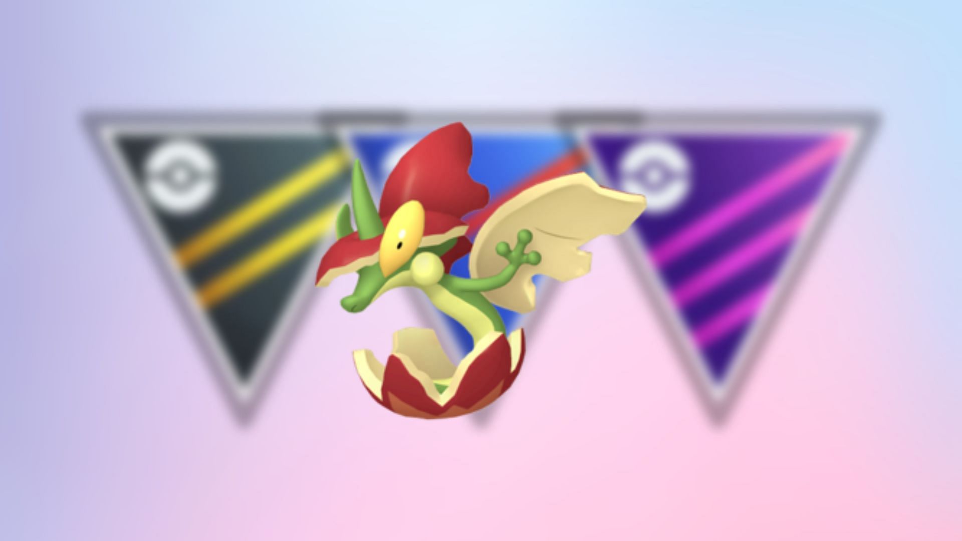 Flapple in Pokemon GO (Image via The Pokemon Company)