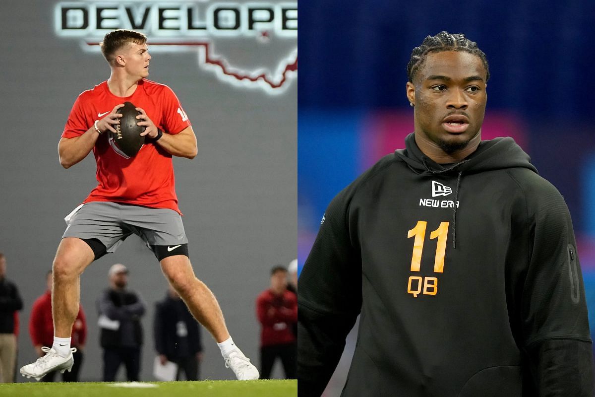 2025 NFL Draft: Will Howard vs Jalen Milroe stat comparison reveals which QB is a better fit for Steelers (Image Credits - IMAGN)
