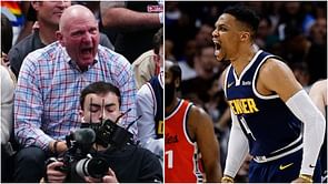 "Gives me joy" - Russell Westbrook fans elated after Clippers owner Steve Ballmer's red-hot angry pic goes viral