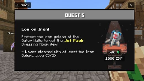 Completing the quest is not that hard (Image via Mojang Studios || Sportskeeda Gaming)